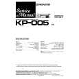Cover page of PIONEER KP005 Service Manual