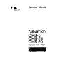 Cover page of NAKAMICHI OMS-5 Service Manual