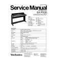 Cover page of TECHNICS SXPX20 Service Manual