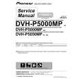 Cover page of PIONEER DVH-P5000MP-2 Service Manual