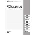 Cover page of PIONEER DVR-640H-S/RAXV5 Owner's Manual