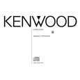 Cover page of KENWOOD KDC-7080R Owner's Manual