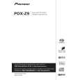 Cover page of PIONEER PDX-Z9/WYVSXJ5 Owner's Manual