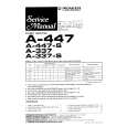 Cover page of PIONEER A337 Service Manual