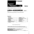 Cover page of PIONEER KEH6000RDS Service Manual