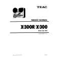 Cover page of TEAC X-300 Service Manual