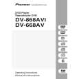 Cover page of PIONEER DV-868AVi Owner's Manual