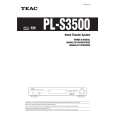 Cover page of TEAC PLS3500 Owner's Manual