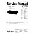 Cover page of TECHNICS SLP111 Service Manual