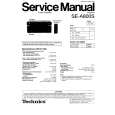 Cover page of TECHNICS SEA800S Service Manual