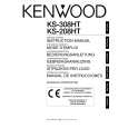 Cover page of KENWOOD KS-208HT Owner's Manual