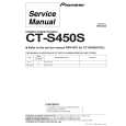 Cover page of PIONEER CT-S450S/HYXJ7 Service Manual