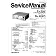 Cover page of TECHNICS SUC03/K Service Manual