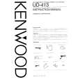 Cover page of KENWOOD RXD-F41 Owner's Manual
