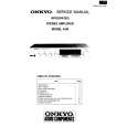Cover page of ONKYO A08 Service Manual