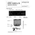 Cover page of KENWOOD KRC155D Service Manual