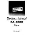 Cover page of PIONEER SA-8800 Service Manual