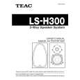 Cover page of TEAC LS-H300 Owner's Manual