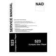 Cover page of NAD 523 CD PLAYER Service Manual