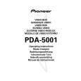 Cover page of PIONEER PDA-5001 Owner's Manual