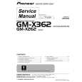 Cover page of PIONEER GM-X362 Service Manual