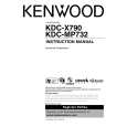 Cover page of KENWOOD KDC-X790 Owner's Manual