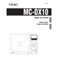 Cover page of TEAC MC-DX10 Owner's Manual