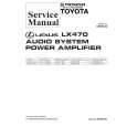 Cover page of PIONEER LX470 LEXSUS Service Manual