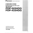 Cover page of PIONEER PDPR03G Owner's Manual