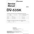 Cover page of PIONEER DV-535K Service Manual