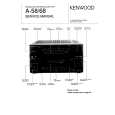 Cover page of KENWOOD A58 Service Manual