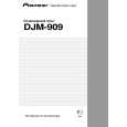 Cover page of PIONEER DJM-909/WYSXJ5 Owner's Manual
