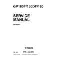 Cover page of CANON GP160\F\DF Service Manual
