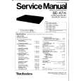 Cover page of TECHNICS SEA7/K Service Manual