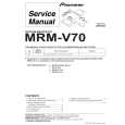 Cover page of PIONEER MRM-V70/ZBW Service Manual
