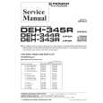 Cover page of PIONEER DEH-343R/X1P/GR Service Manual