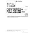 Cover page of PIONEER DEH-P545RX1B Service Manual