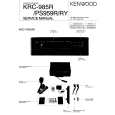 Cover page of KENWOOD KRC985 Service Manual