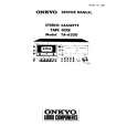 Cover page of ONKYO TA-630DM Service Manual