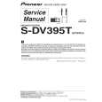Cover page of PIONEER S-DV395T/SXTW/WL5 Service Manual