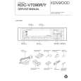 Cover page of KENWOOD KDC-V7090R Service Manual
