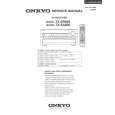 Cover page of ONKYO TX-SR805 Service Manual