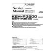Cover page of PIONEER KEHP3600 Service Manual