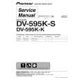 Cover page of PIONEER DV-595K-K/WYXZTUR5 Service Manual