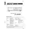 Cover page of AKAI GX32 Service Manual