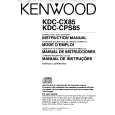 Cover page of KENWOOD KDC-CX85 Owner's Manual