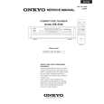 Cover page of ONKYO DX-C34 Service Manual