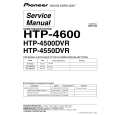 Cover page of PIONEER HTP-4500DVR/KUCXCN Service Manual