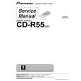 Cover page of PIONEER CD-R55/XZ/E5 Service Manual