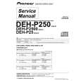 Cover page of PIONEER DEH-P2500-2 Service Manual